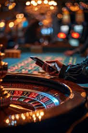 Texas Hold'em Bonus live-dealer table on we77 login showing community cards and player hands